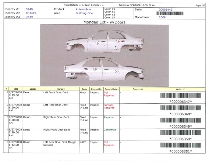 ATS Inspect - repair ticket ATS Inspect - repair ticket